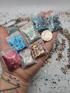 Biodegradable Glitter- Sample Packs