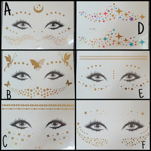 Glitter Freckles | Face Tattoos