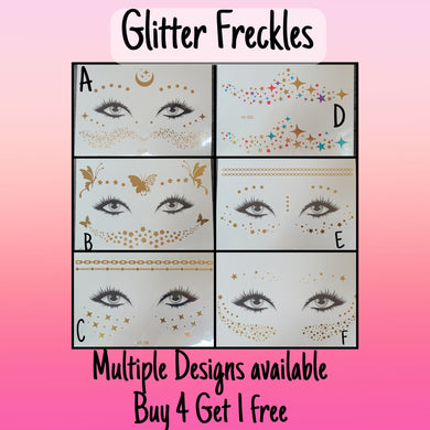 Glitter Freckles | Face Tattoos