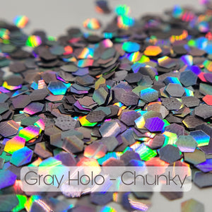 Gray Holo- Chunky
