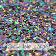 Load image into Gallery viewer, Gray Holo- Large