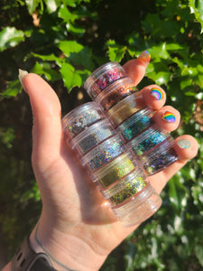 Stackable Glitter Jar