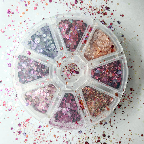 Valentine's Day Biodegradable Glitter Wheel
