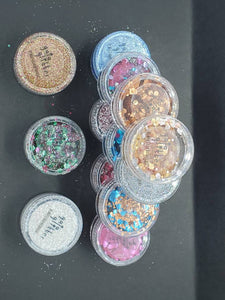 Biodegradable Glitter Sample Pack. Pick Your Colors